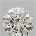 Natural Diamond 0.46 Carats, Round with Excellent Cut, L Color, VS1 Clarity and Certified by IGI