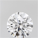 Lab Grown Diamond 0.81 Carats, Round with Ideal Cut, D Color, VS1 Clarity and Certified by IGI