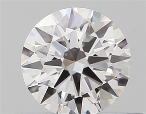 Foto Diamante Natural 0.40 quilates, Redondo , Color D, claridad VVS1 y certificado GIA de