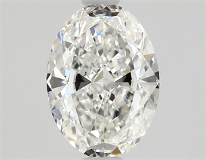 Picture of Natural Diamond 1.01 Carats, Oval with  Cut, F Color, SI1 Clarity and Certified by GIA