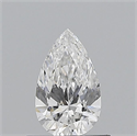 Diamante Natural 0.50 quilates, De pera , Color E, claridad VS2 y certificado GIA