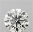 Diamante Natural 0.70 quilates, Redondo , Color G, claridad SI2 y certificado IGI