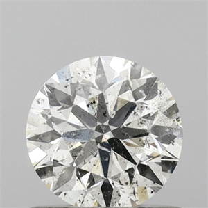 Picture of Natural Diamond 0.70 Carats, Round with Excellent Cut, G Color, SI2 Clarity and Certified by IGI