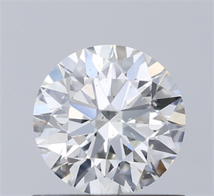 Picture of Natural Diamond 0.76 Carats, Round with Excellent Cut, H Color, SI2 Clarity and Certified by IGI