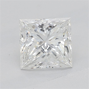 Picture of Natural Diamond 1.01 Carats, Princess with  Cut, G Color, VS2 Clarity and Certified by GIA