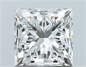 Diamante Natural 1.01 quilates, Princesa , Color I, claridad VVS2 y certificado GIA