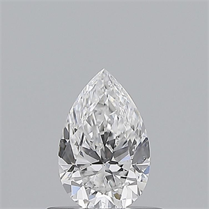 Foto Diamante Natural 0.51 quilates, De pera , Color D, claridad SI1 y certificado GIA de
