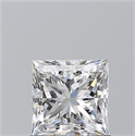 Diamante Natural 1.05 quilates, Princesa , Color G, claridad VVS1 y certificado GIA