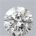 Diamante Natural 2.30 quilates, Redondo , Color H, claridad VVS1 y certificado GIA
