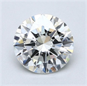 Natural Diamond 1.50 Carats, Round with Excellent Cut, I Color, VVS2 Clarity and Certified by GIA