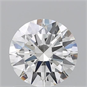 Natural Diamond 1.01 Carats, Round with Excellent Cut, H Color, VS2 Clarity and Certified by GIA