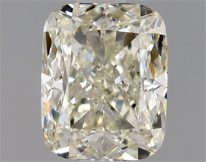 Picture of Natural Diamond 0.90 Carats, Cushion with  Cut, L Color, SI2 Clarity and Certified by GIA