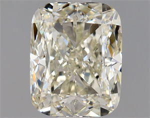 Picture of Natural Diamond 0.90 Carats, Cushion with  Cut, L Color, SI2 Clarity and Certified by GIA