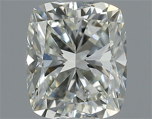 Foto Diamante Natural 1.03 quilates, Del cojín , Color J, claridad IF y certificado GIA de