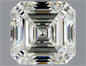 Natural Diamond 2.01 Carats, Asscher with  Cut, J Color, VVS2 Clarity and Certified by GIA