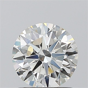 Picture of Natural Diamond 1.00 Carats, Round with Excellent Cut, H Color, SI1 Clarity and Certified by GIA