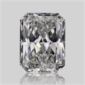 Natural Diamond 0.52 Carats, Radiant with  Cut, F Color, VS1 Clarity and Certified by GIA