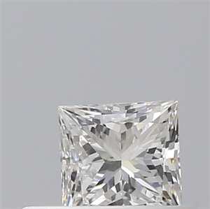 Picture of Natural Diamond 0.30 Carats, Princess with  Cut, G Color, SI1 Clarity and Certified by GIA