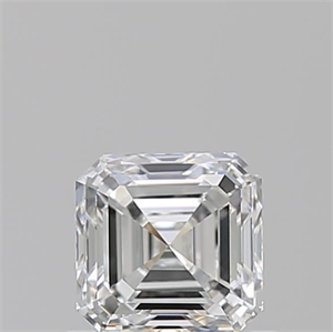 Foto Diamante Natural 0.74 quilates, Asscher , Color F, claridad VVS1 y certificado GIA de