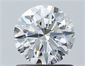 Diamante Natural 0.81 quilates, Redondo , Color F, claridad VS1 y certificado GIA