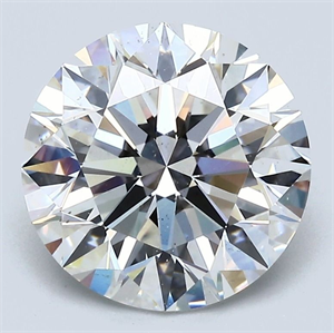 Foto Diamante Natural 3.30 quilates, Redondo , Color G, claridad SI1 y certificado GIA de