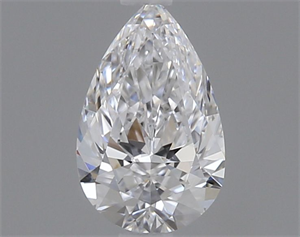 Picture of Natural Diamond 0.30 Carats, Pear with  Cut, D Color, VS1 Clarity and Certified by GIA