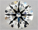 Natural Diamond 0.91 Carats, Round with Very Good Cut, I Color, SI2 Clarity and Certified by GIA