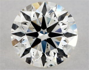 Picture of Natural Diamond 0.91 Carats, Round with Very Good Cut, I Color, SI2 Clarity and Certified by GIA