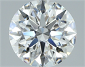Diamante Natural 1.21 quilates, Redondo , Color G, claridad VVS1 y certificado GIA