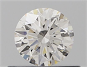 Natural Diamond 0.41 Carats, Round with Excellent Cut, H Color, VVS1 Clarity and Certified by GIA