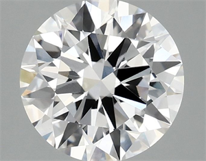 Picture of Lab Grown Diamond 2.00 Carats, Round with Excellent Cut, D Color, VVS2 Clarity and Certified by IGI