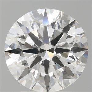Picture of Lab Grown Diamond 3.10 Carats, Round with Ideal Cut, E Color, VS1 Clarity and Certified by IGI