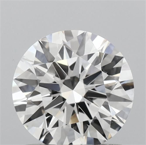 Picture of Lab Grown Diamond 0.86 Carats, Round with Ideal Cut, E Color, VVS2 Clarity and Certified by IGI