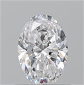 Diamante Natural 0.70 quilates, Ovalado , Color D, claridad VS2 y certificado GIA