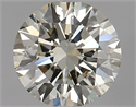 Natural Diamond 0.80 Carats, Round with Very Good Cut, M Color, SI2 Clarity and Certified by GIA