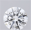 Lab Grown Diamond 4.55 Carats, Round with Excellent Cut, F Color, VVS1 Clarity and Certified by GIA