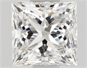 Natural Diamond 0.56 Carats, Princess with  Cut, E Color, VVS2 Clarity and Certified by GIA
