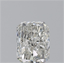 Natural Diamond 1.00 Carats, Radiant with  Cut, G Color, SI1 Clarity and Certified by GIA