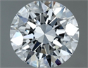 Diamante Natural 0.70 quilates, Redondo , Color D, claridad VS1 y certificado GIA