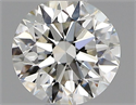 Natural Diamond 0.45 Carats, Round with Excellent Cut, I Color, SI1 Clarity and Certified by GIA