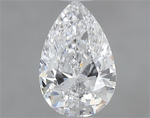 Foto Diamante Natural 0.70 quilates, De pera , Color D, claridad VS2 y certificado GIA de