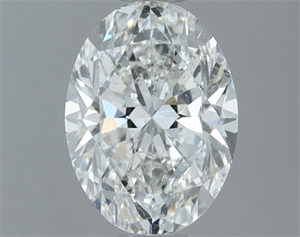 Foto Diamante Natural 1.36 quilates, Ovalado , Color H, claridad SI2 y certificado GIA de