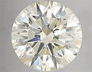 Picture of Natural Diamond 4.63 Carats, Round with Excellent Cut, L Color, SI1 Clarity and Certified by IGI