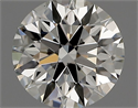 Diamante Natural 0.54 quilates, Redondo , Color J, claridad VS1 y certificado GIA
