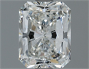 Natural Diamond 1.20 Carats, Radiant with  Cut, H Color, SI1 Clarity and Certified by GIA