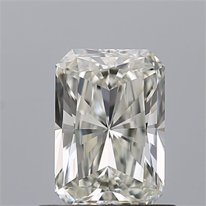 Picture of Natural Diamond 0.70 Carats, Radiant with  Cut, H Color, VVS1 Clarity and Certified by IGI