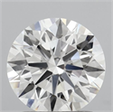 Lab Grown Diamond 1.37 Carats, Round with Ideal Cut, E Color, VVS2 Clarity and Certified by IGI