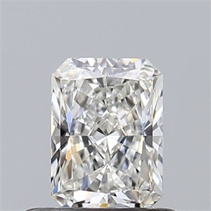 Picture of Natural Diamond 0.51 Carats, Radiant with  Cut, G Color, VS2 Clarity and Certified by GIA