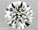 Diamante Natural 0.55 quilates, Redondo , Color I, claridad VVS2 y certificado GIA