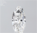 Natural Diamond 0.60 Carats, Oval with  Cut, F Color, VS2 Clarity and Certified by GIA